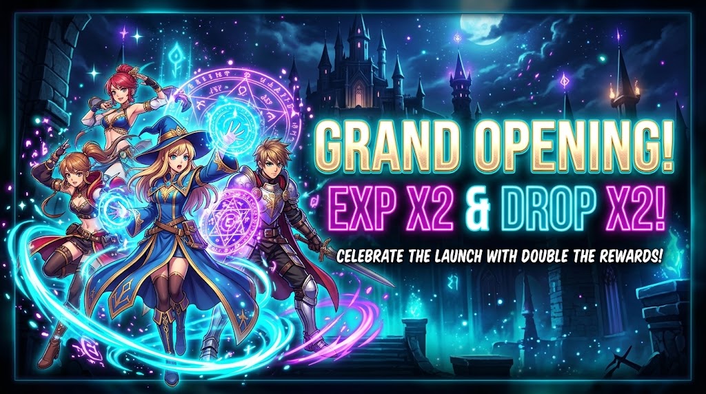 Banner Evento di Apertura: EXP x2!